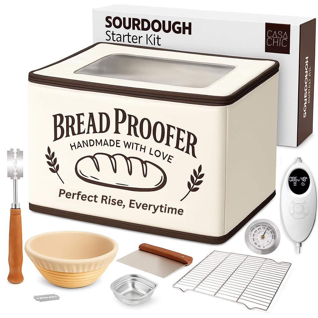 CasaChic bread-proofing-box folding-dough-proofer keeps dough warm for an even rise