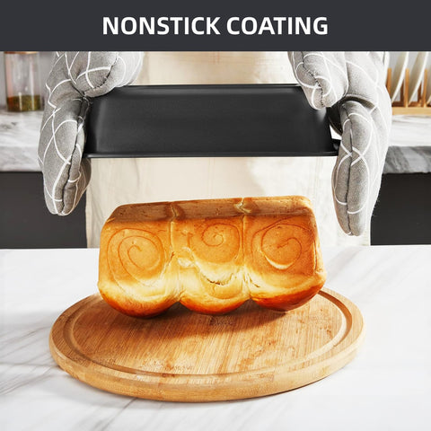 CasaCulina loaf pan for tall, evenly browned quick breads.