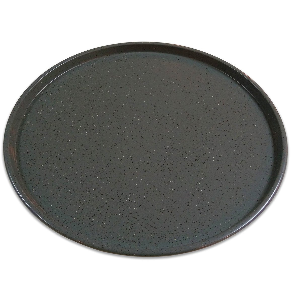 CasaWare ceramic non-stick baking surface in silver granite for simple cleanup.