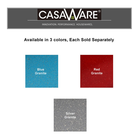 CasaWare easy-clean surface for everyday baking and quick cleanup.