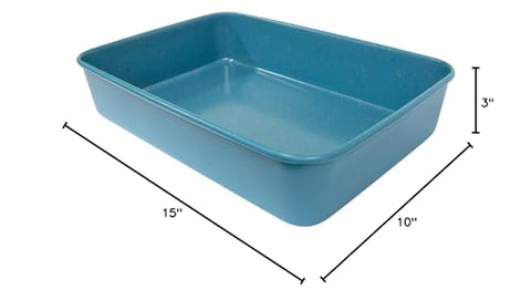 CasaWare lasagna pan with ergonomic handles for comfortable transfers from oven to table.