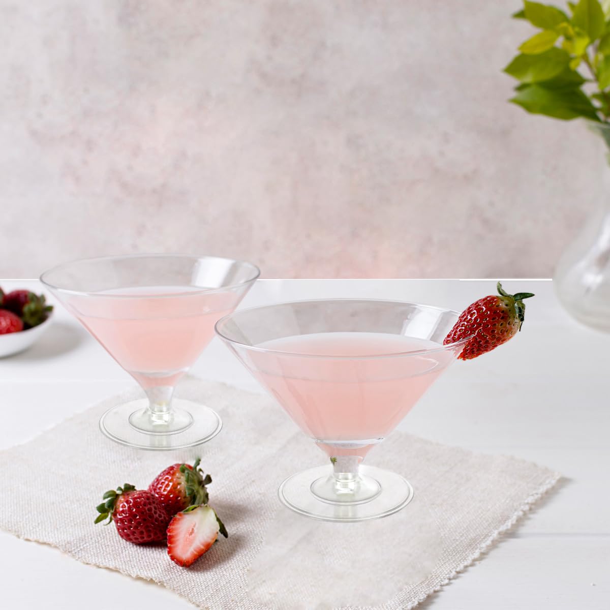 Cashger detachable stem dessert cups for quick assembly