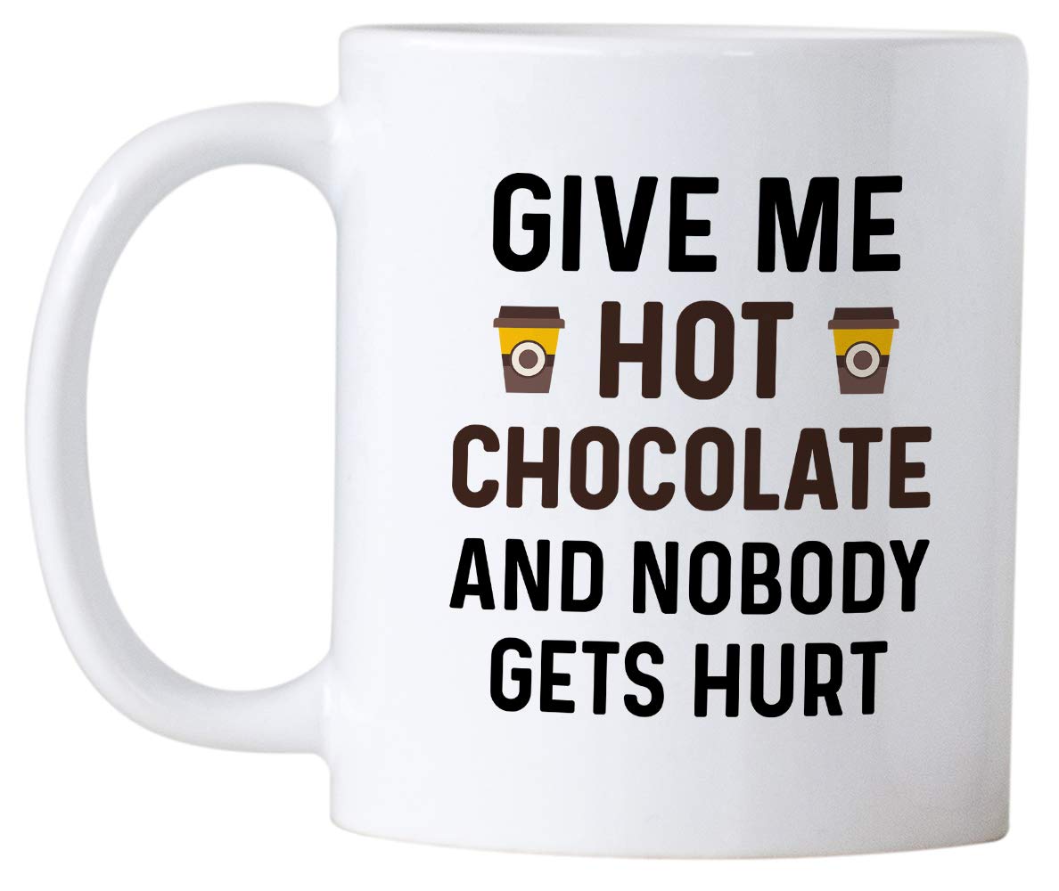 Casitika hot cocoa mug being held, perfect for warm drinks on chilly days.