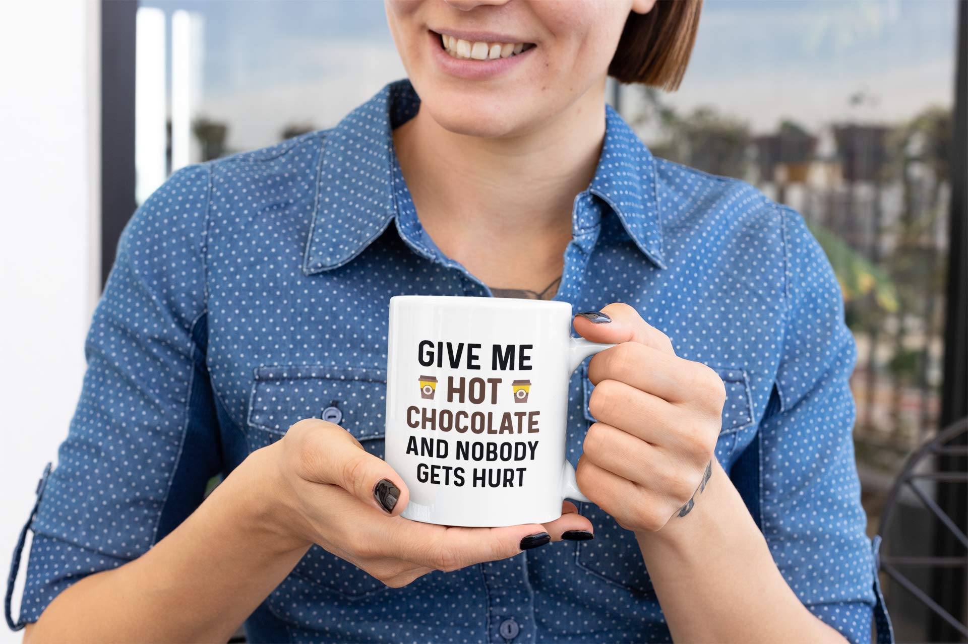 Casitika mug on an office desk, bringing lighthearted warmth to breaks.