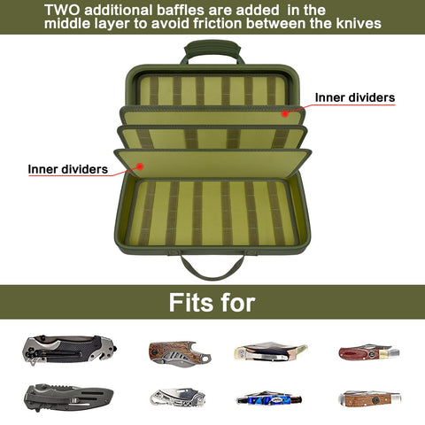 casmilee knife display case outer shell detail showing rugged protection