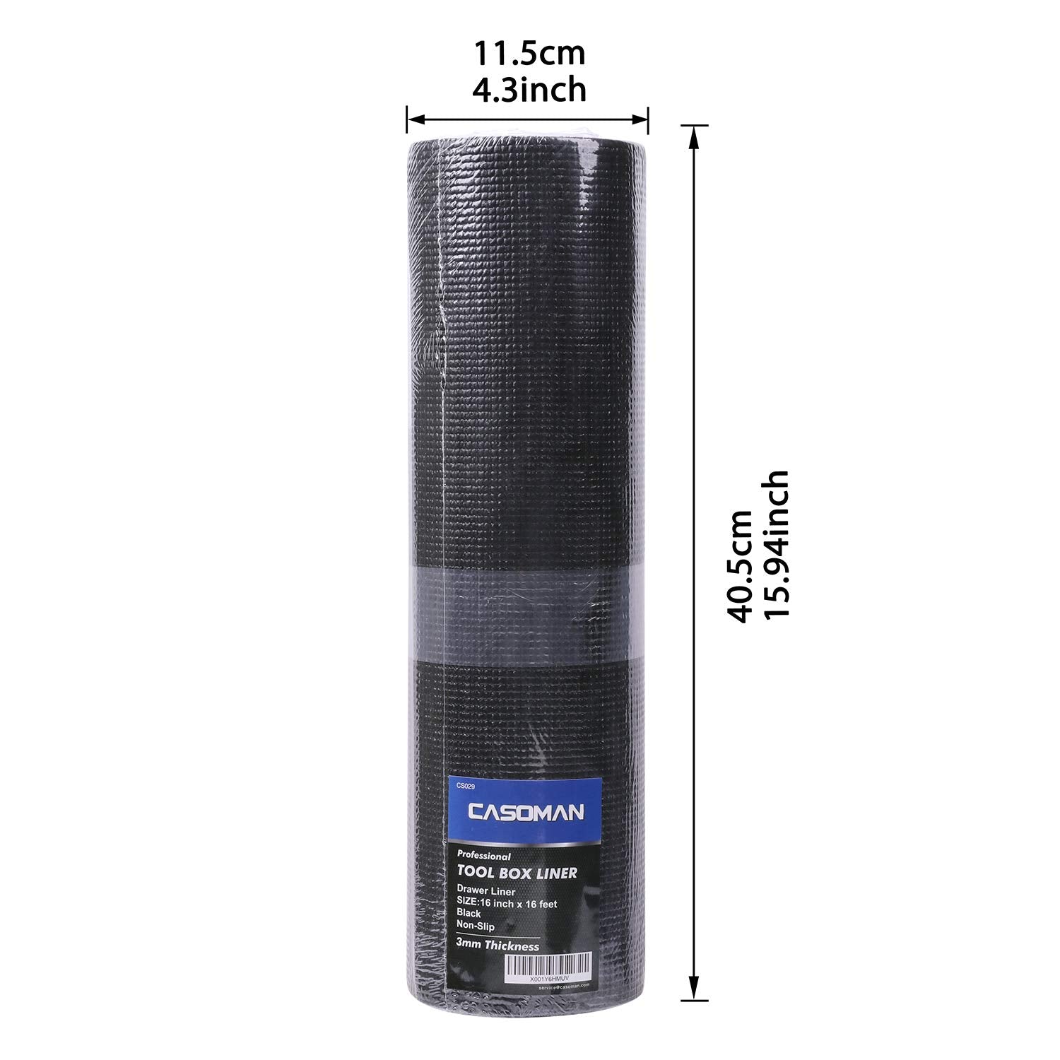 CASOMAN 1-year warranty confirms reliable storage solution.