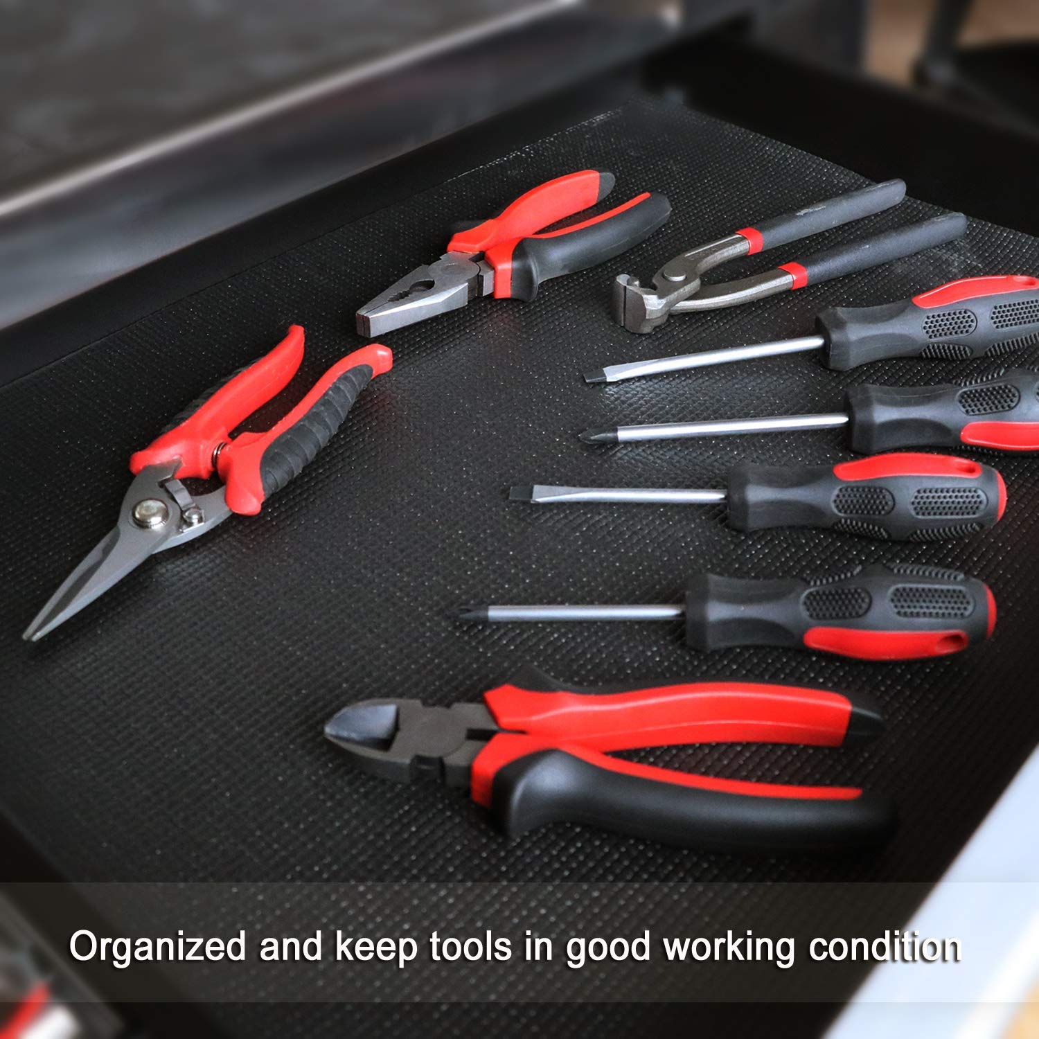 CASOMAN 16in x 16ft liner fits toolboxes and cabinets.