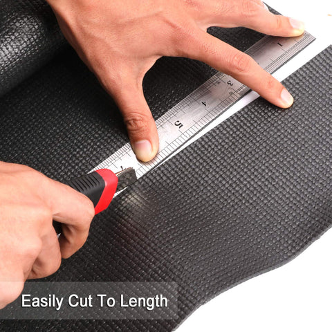 CASOMAN black liner is cut precisely with grid guides.