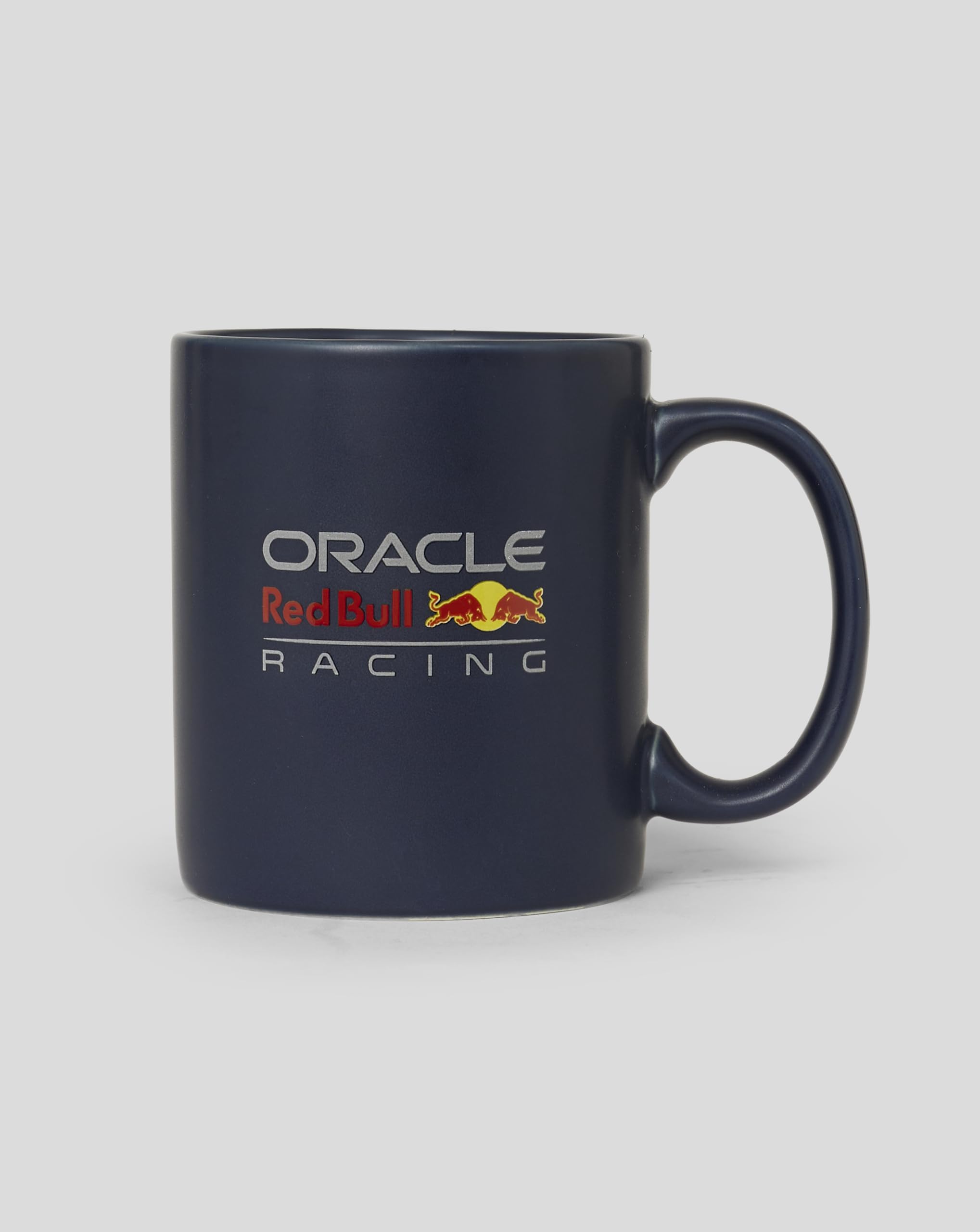 Castore Red Bull Racing F1 mug with full color team logo on the side, ideal for daily coffee.