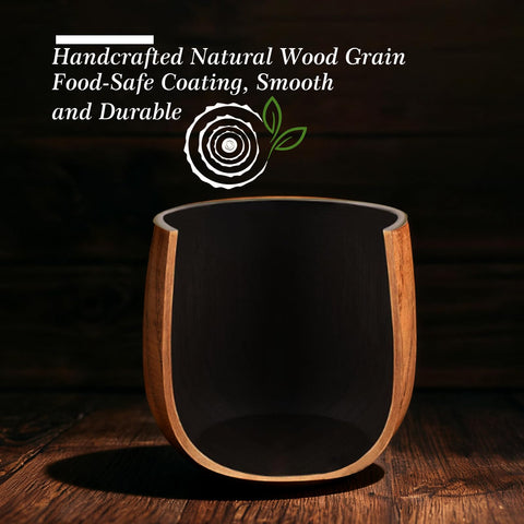 Casuenia wooden glass easy-care design keeps look over time.