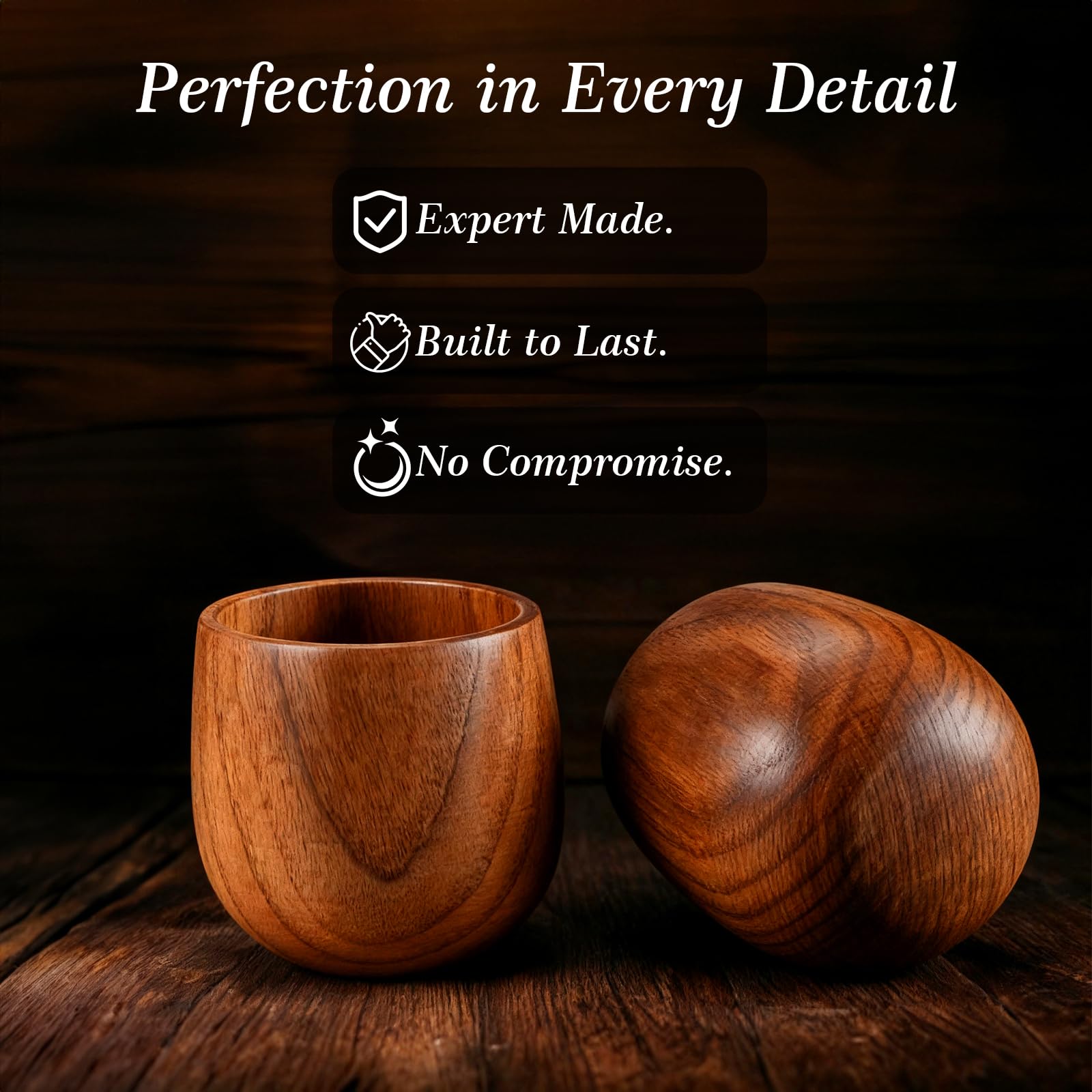 Casuenia wood grain art finish adds natural beauty to any bar.