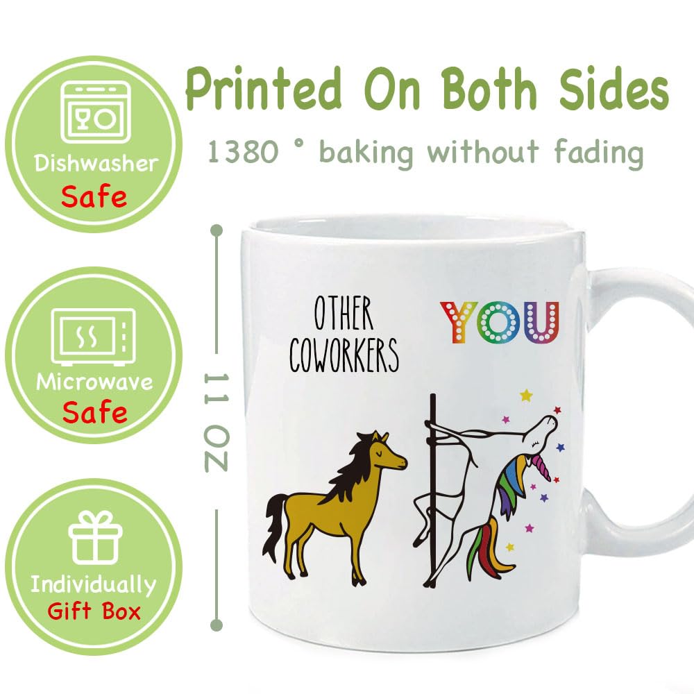 CATABUBU Birthday Gift Mug for coworkers offers playful celebration keepsakes.