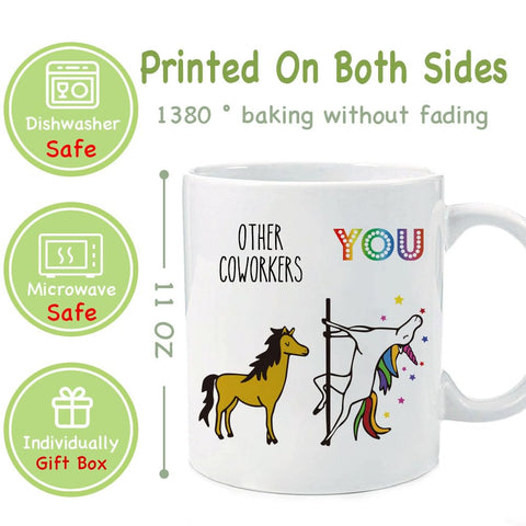 CATABUBU Birthday Gift Mug for coworkers offers playful celebration keepsakes.