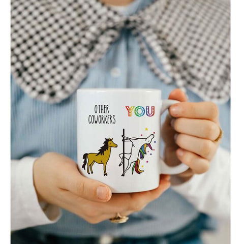 CATABUBU Gag Mug shows coworker motif for desk humor and gifting.