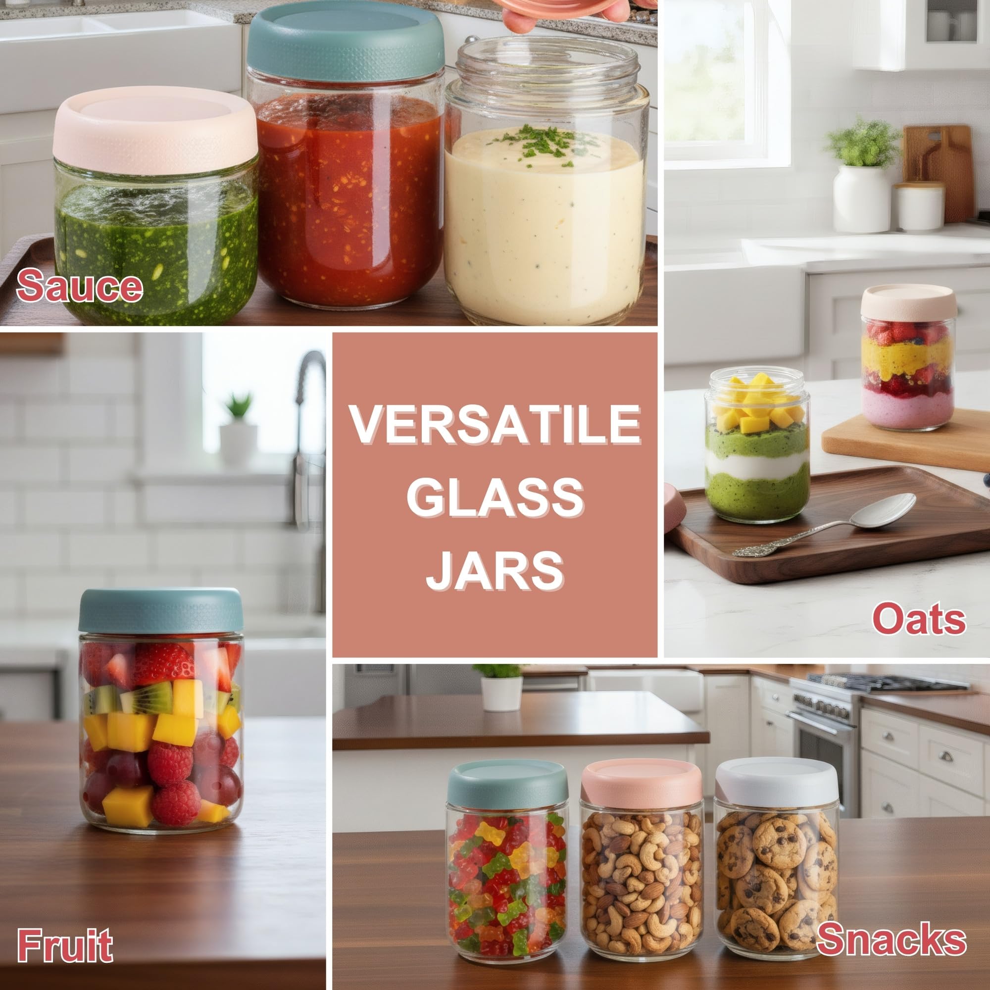 CATIFLIN baby-food jar shows multi-use storage for baby meals.