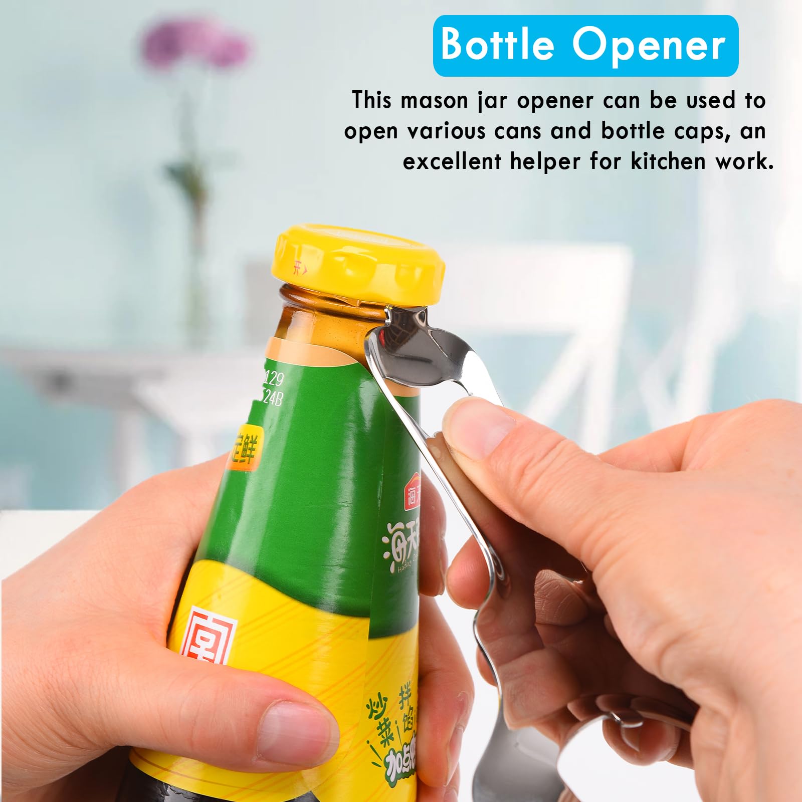 CATO-WDJ Opens jars without dents or damage.