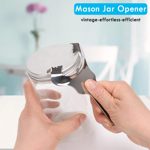 CATO-WDJ Jar Lid Remover in stainless steel for long-lasting use.