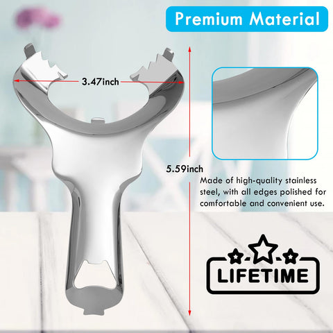 CATO-WDJ Multi-Purpose Bottle Opener eases daily kitchen tasks.