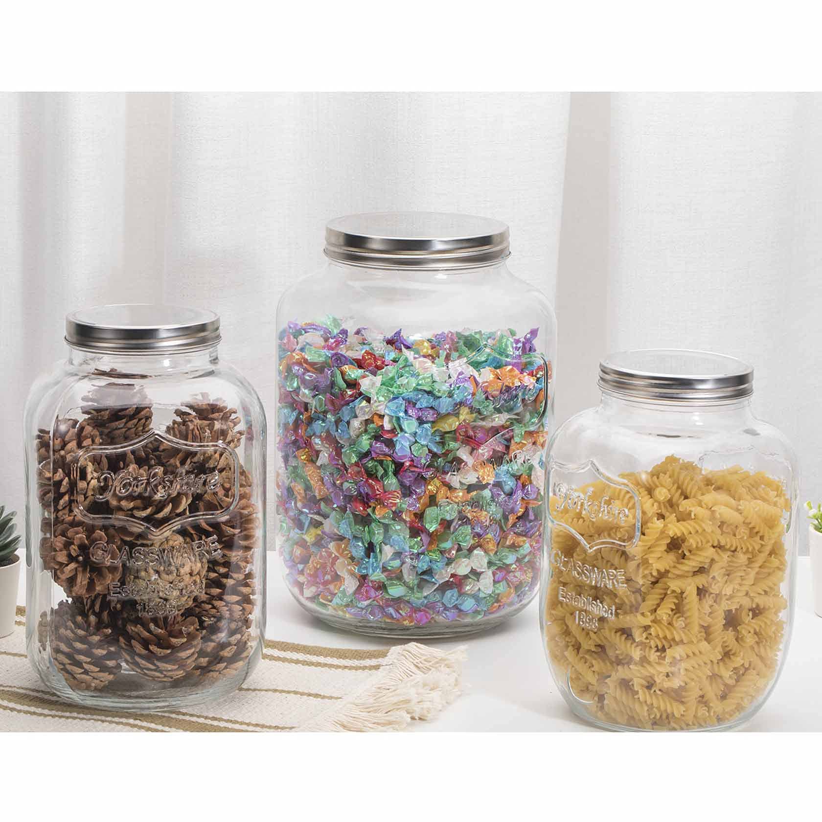 CATPOWER decorative jar for kitchen or cafe shelving.