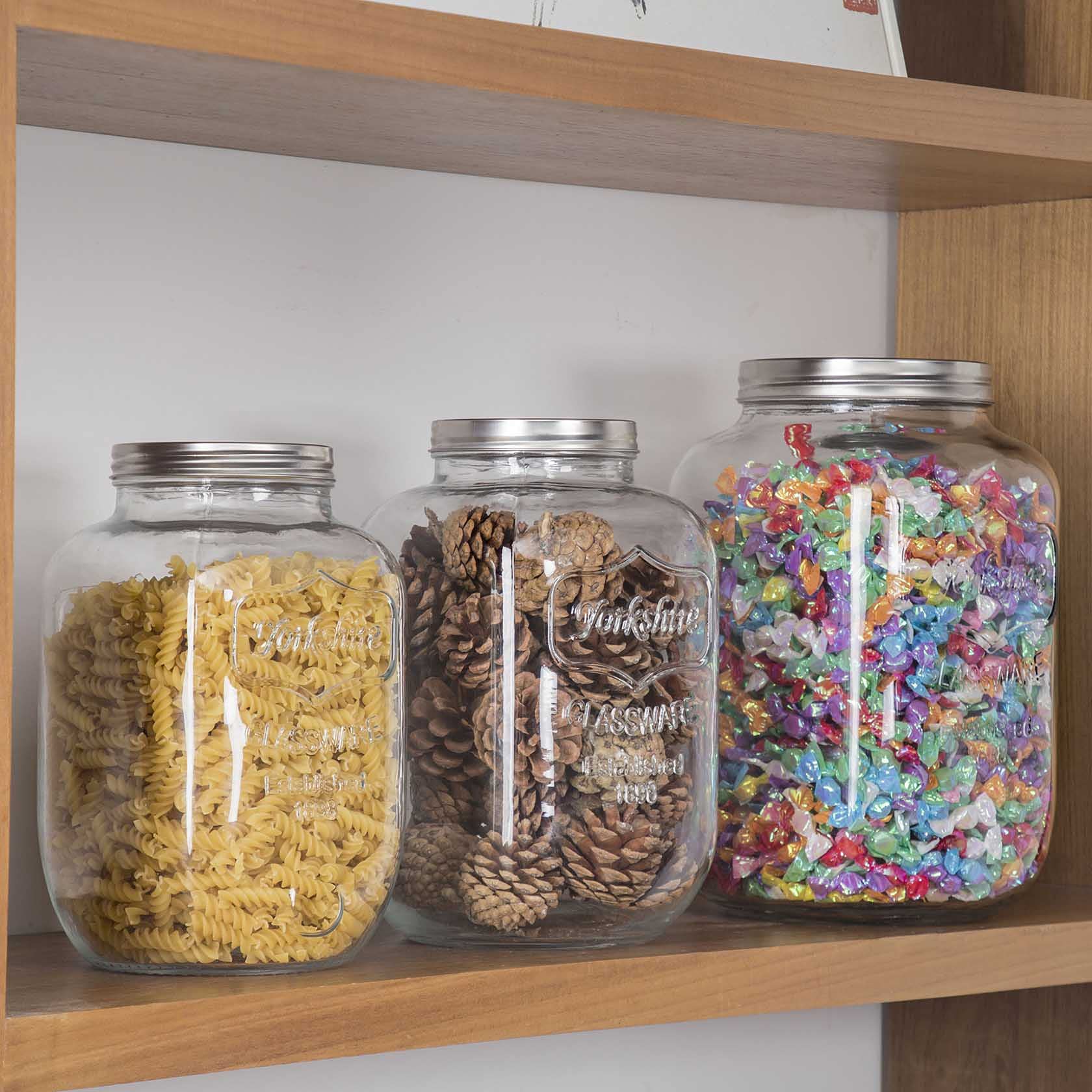 CATPOWER jar great for flour, beans, or baking goods.