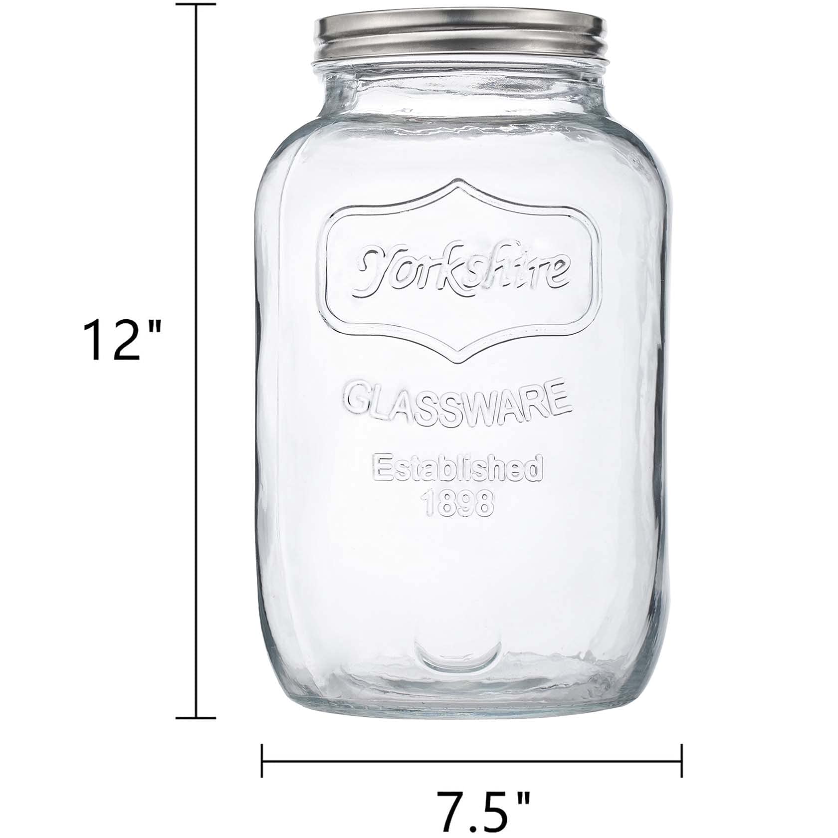 CATPOWER stainless steel screw lid seals tightly and resists rust.