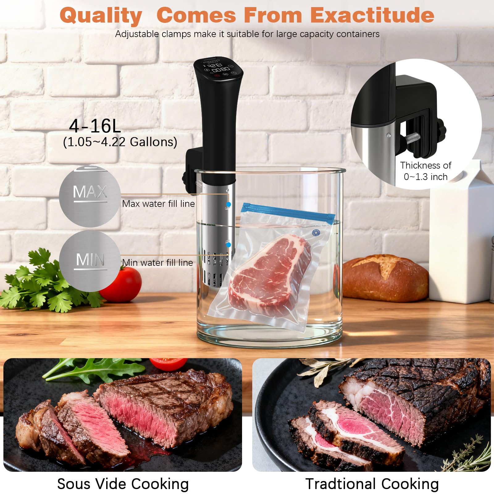 Cattleman Cuisine Chill function for rapid, flavor-protective cooling.
