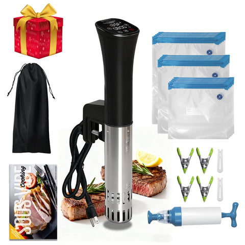 Cattleman Cuisine sous vide cooker front view for consistent, precise results.