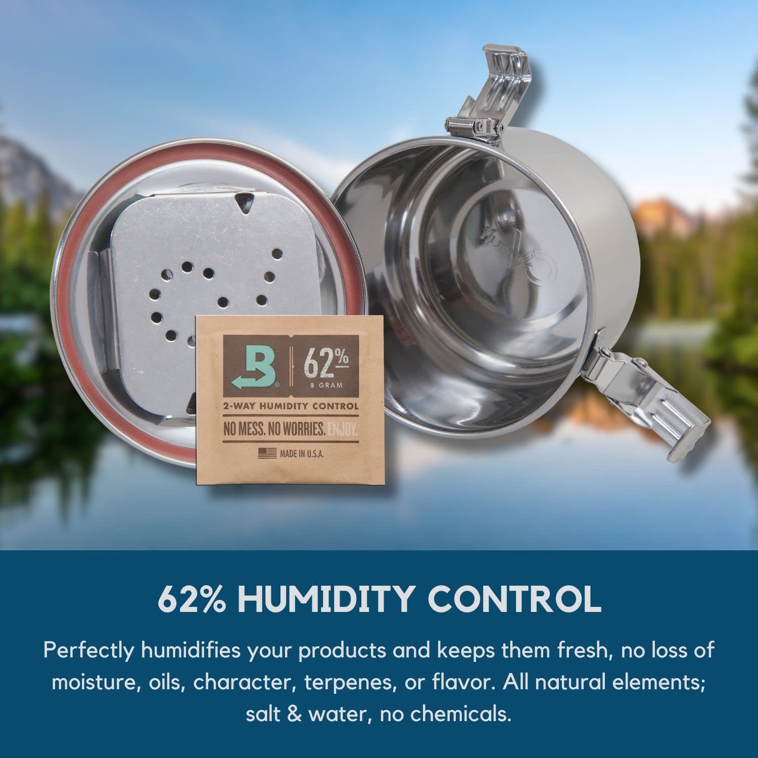 CVAULT 0.25 inch silicone seal creates a reliable air-tight closure.