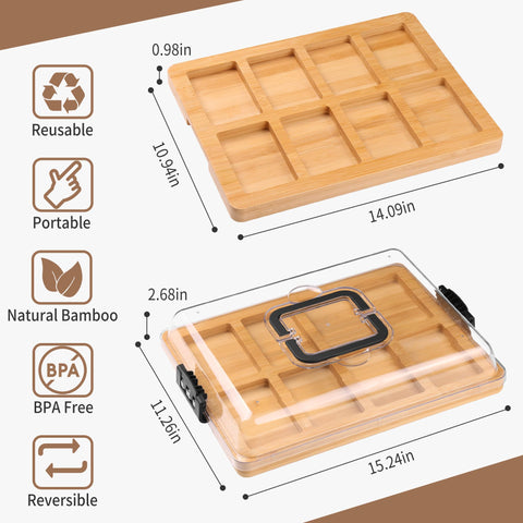 CAWIU portable tray is ideal for picnics and beach days.
