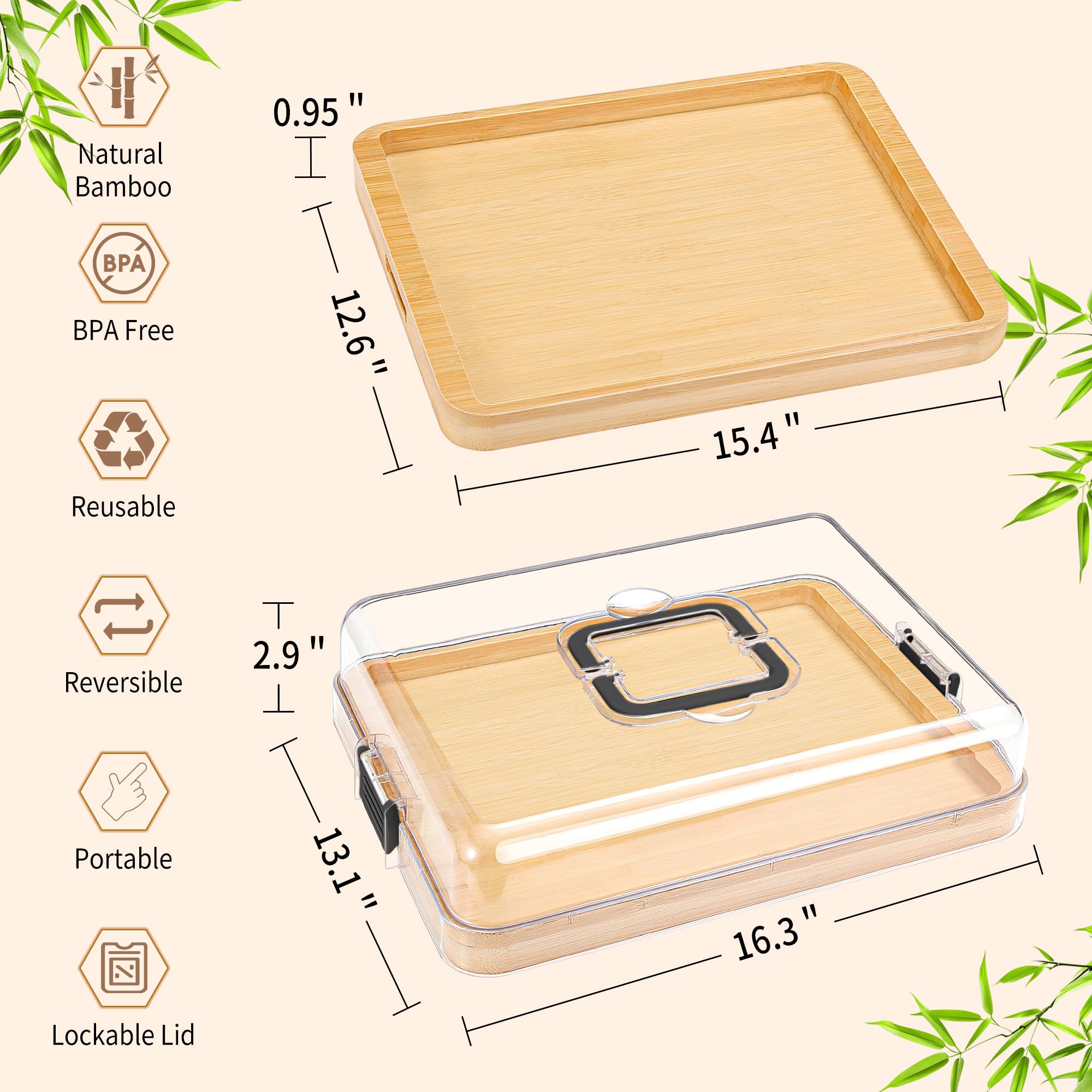 CAWIU charcuterie board in outdoor use ideal for picnics and camping