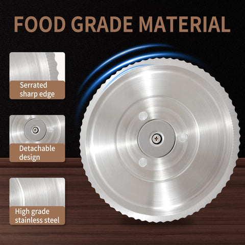 CAWIU stainless steel blade delivers smooth, clean cuts