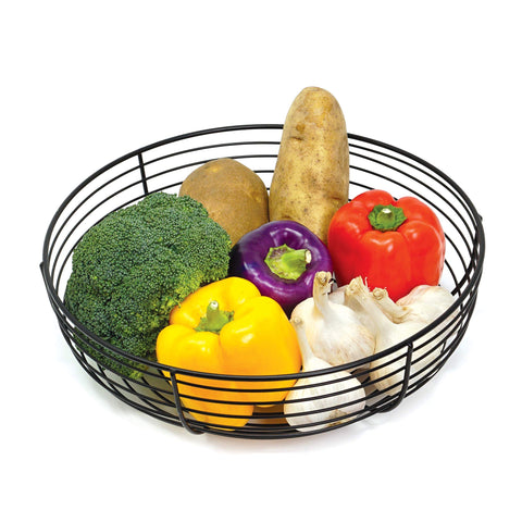 CAXXA versatile basket stores bread, vegetables, and snacks within easy reach.