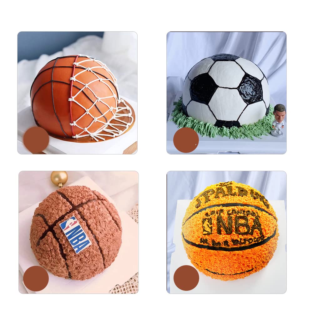 Cayanmydery aluminum hemisphere cake pan delivers lightweight, durable bakeware.