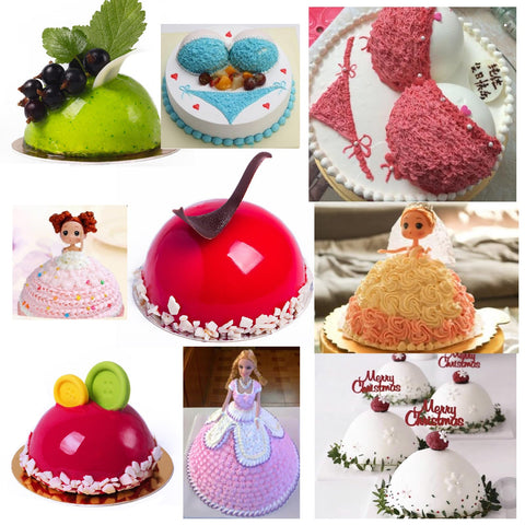 Cayanmydery football-shape cake mold 6inch creates sports themed desserts.