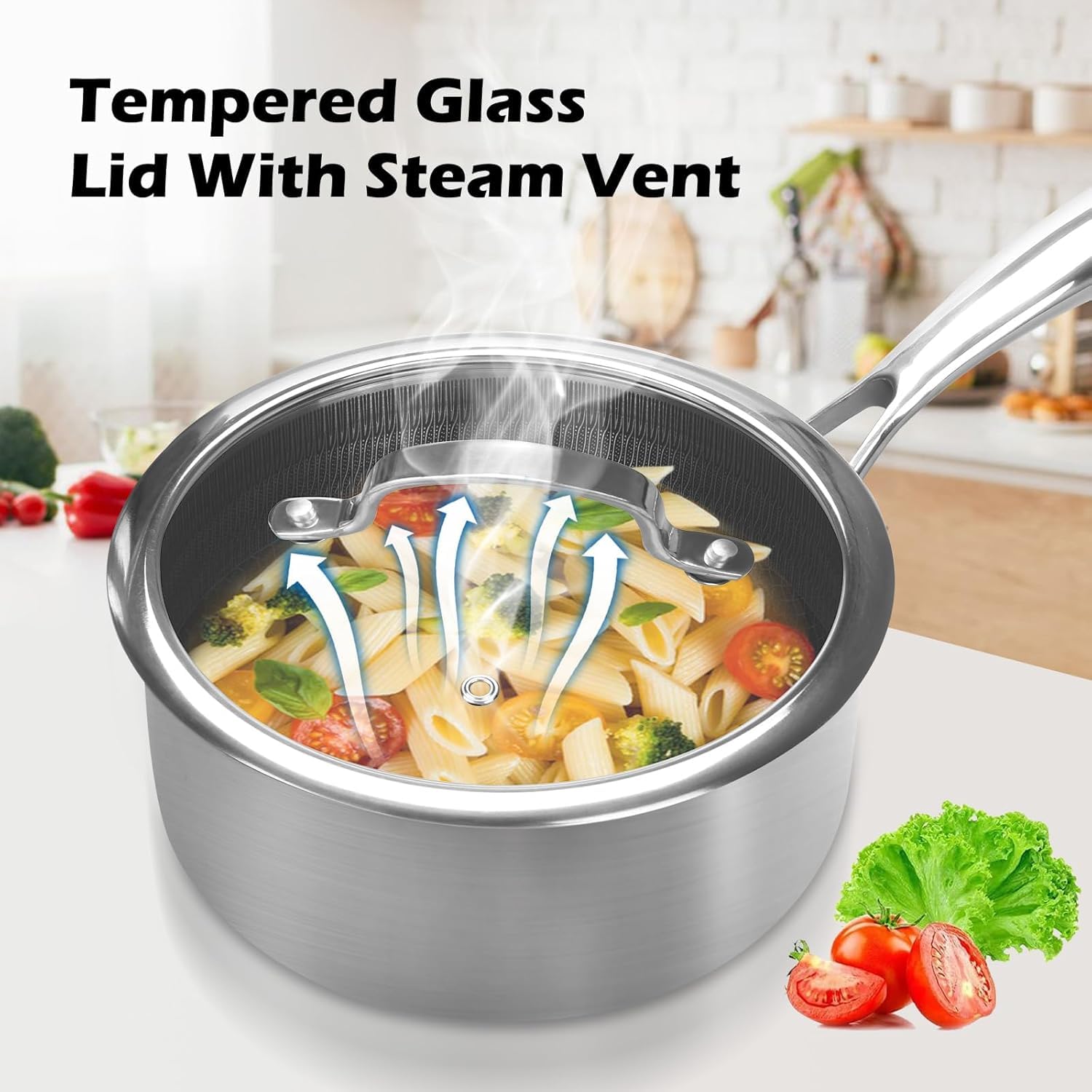 CBYJK 1QT saucepan dishwasher-safe convenience for quick cleanup