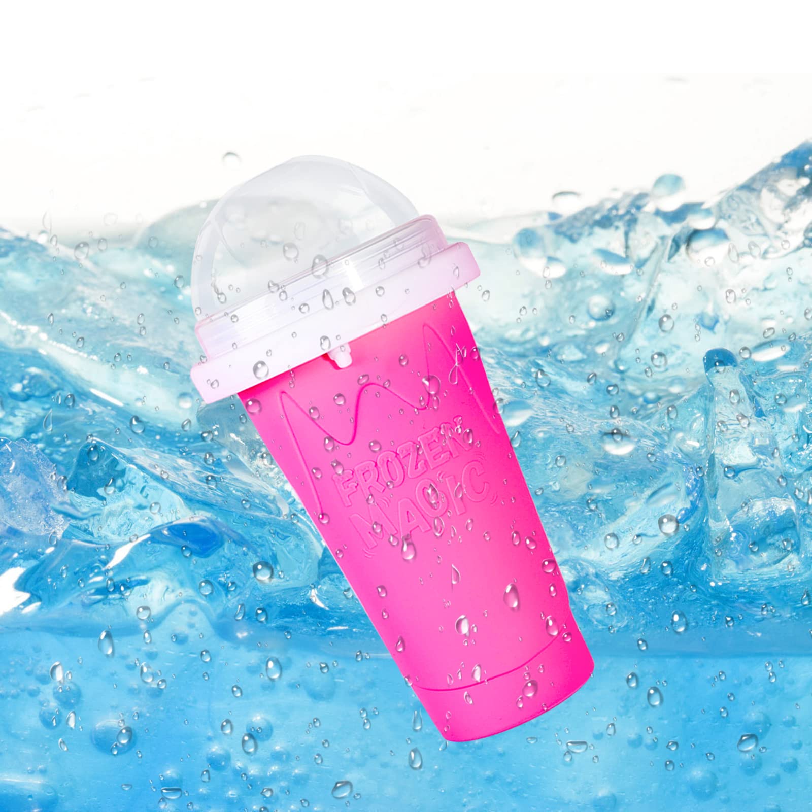 Cdbz Slushy Cup easy to hand wash and reuse after cooling.