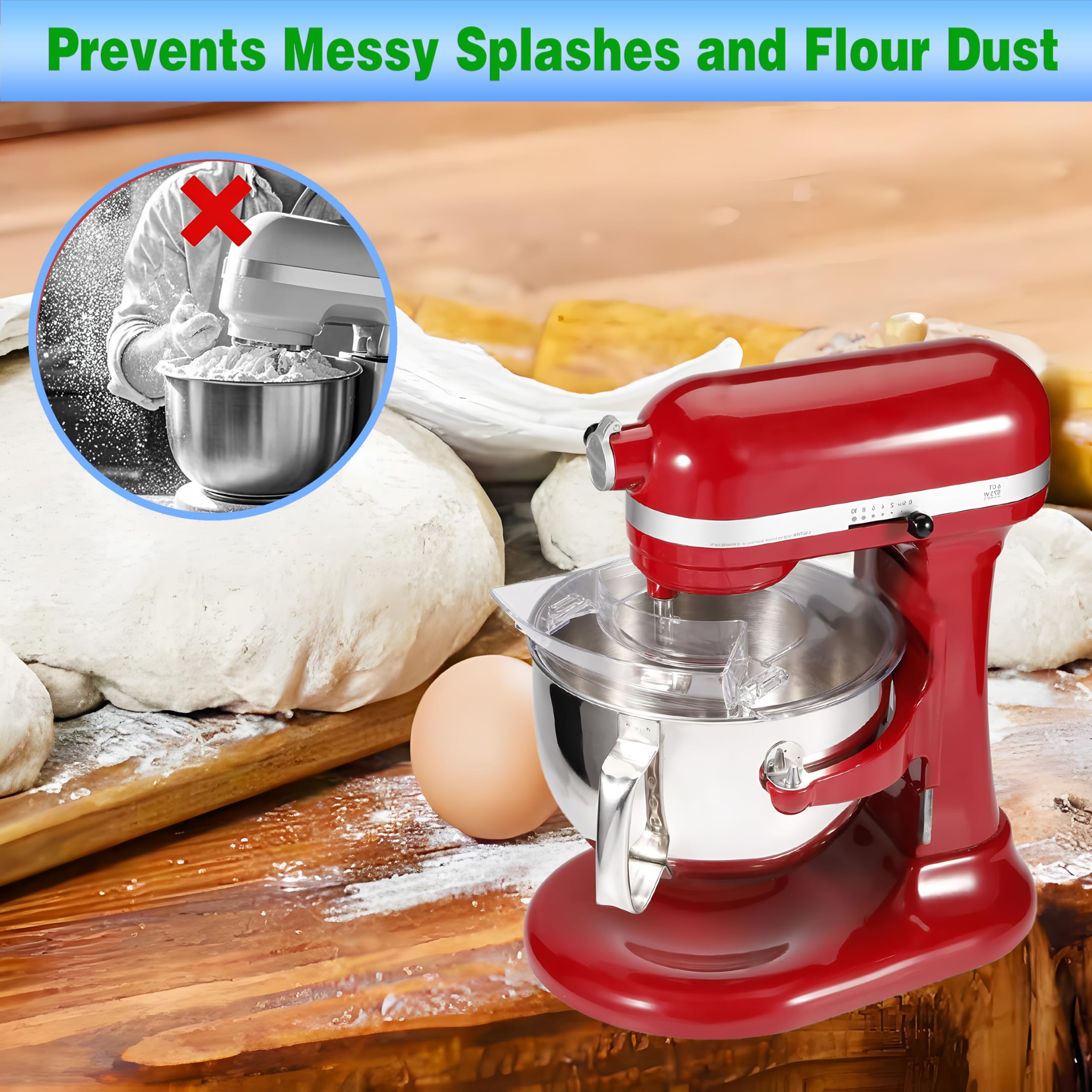 CDDCWZ dishwasher-safe plastic shield for easy cleanup