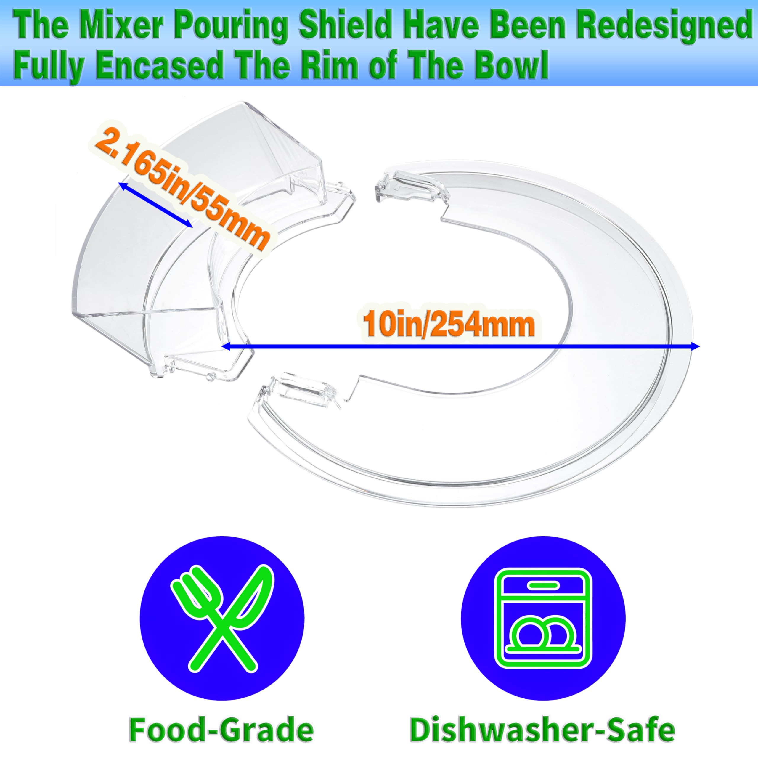 CDDCWZ removable pouring chute for added ingredients