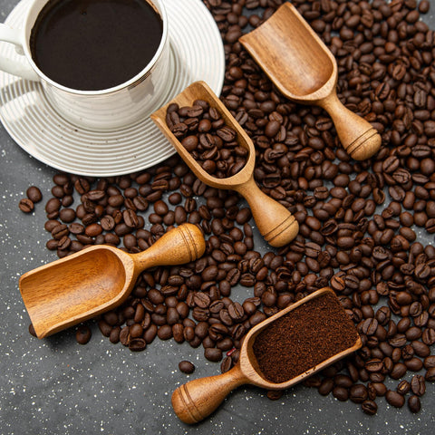 CDEHQFB tea powder scoop suited for precise portioning of loose tea.