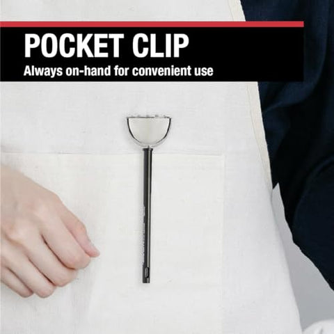 CDN DTQ450X 5 ft stem provides reach for deep probe applications.