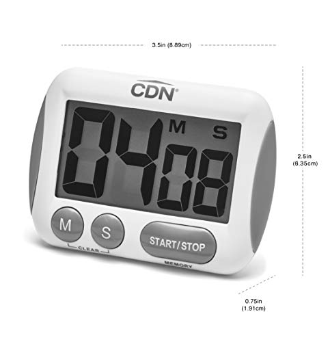 CDN timer ideal for batch baking, meats, or chocolate timing