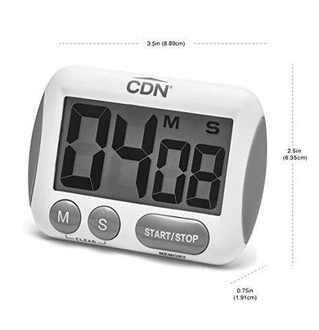CDN timer ideal for batch baking, meats, or chocolate timing