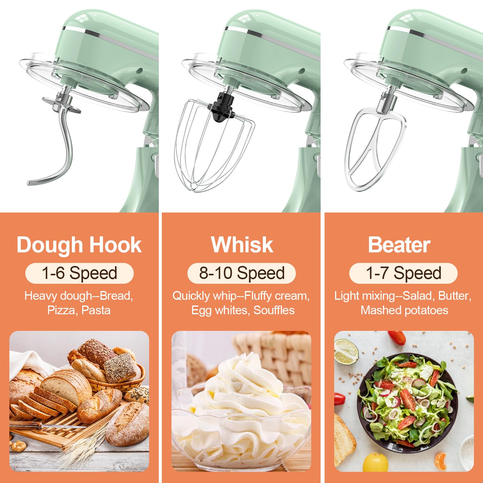 CEBORY beater in action delivering even mixing for cakes and cookies.