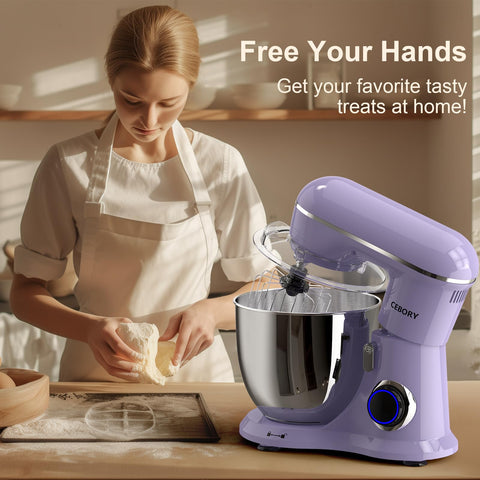 CEBORY food-grade stainless steel accessories ensure safe, durable prep.