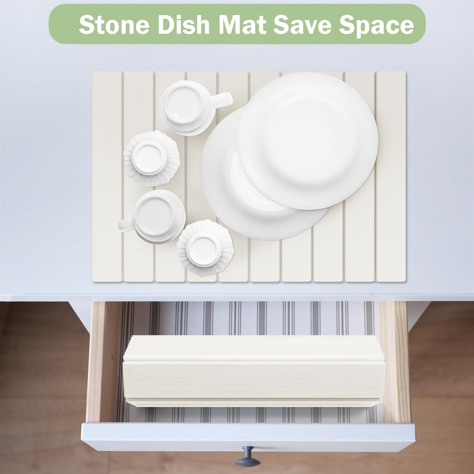 Cecnamt mat used under plants for moisture-free surface