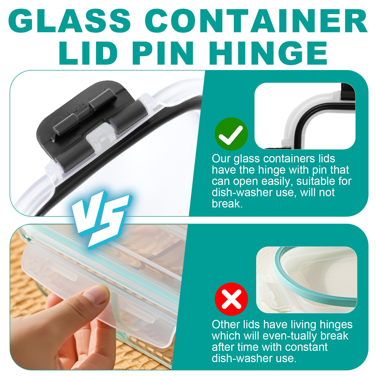 Cedarol lids are dishwasher safe and durable for everyday use.