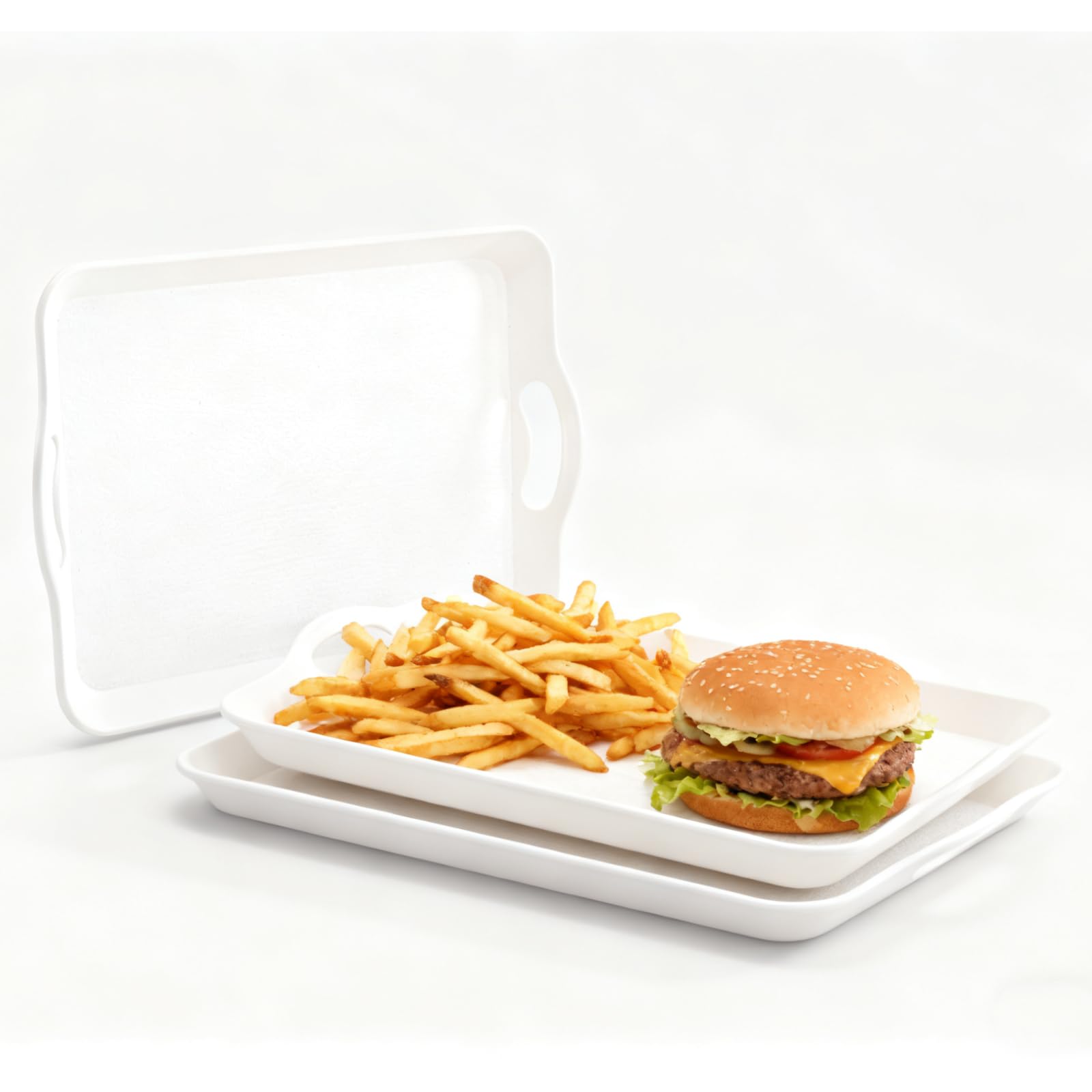 Cedilis lightweight trays are easy to clean for everyday use.