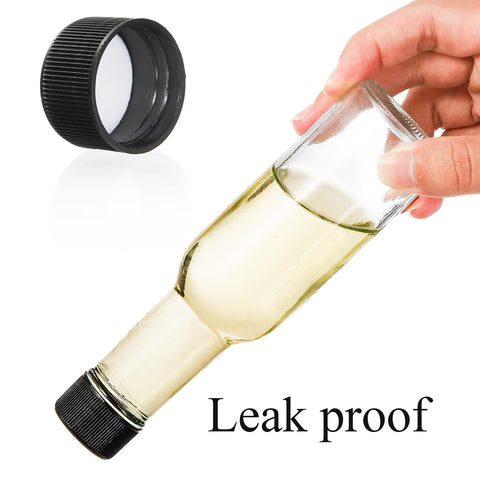 Cedilis airtight black screw cap keeps aromas and prevents leaks.