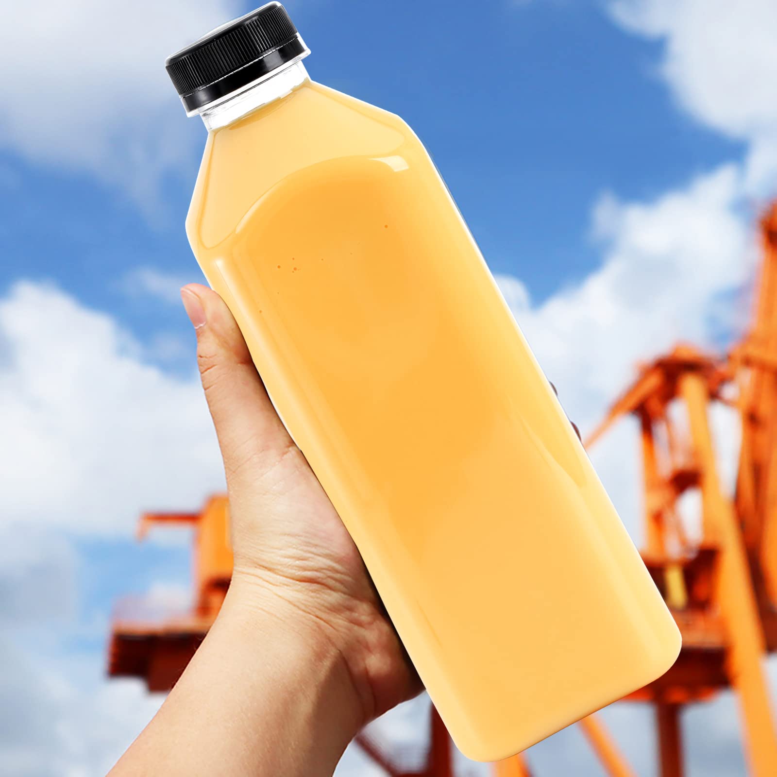 Cedilis juice, smoothie, and dressing bottle for versatile beverages.