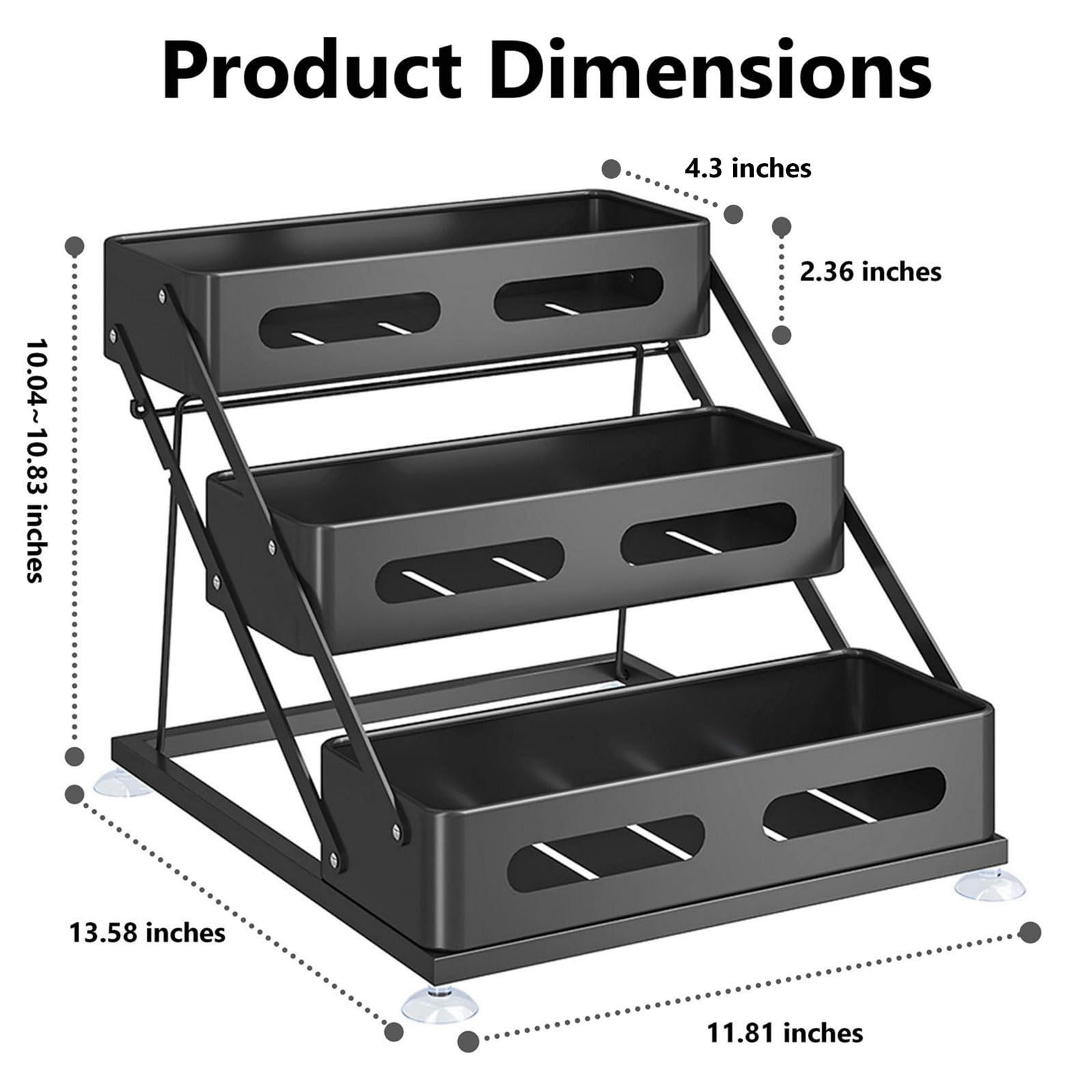Ceetug triangular base provides sturdy, stable placement.